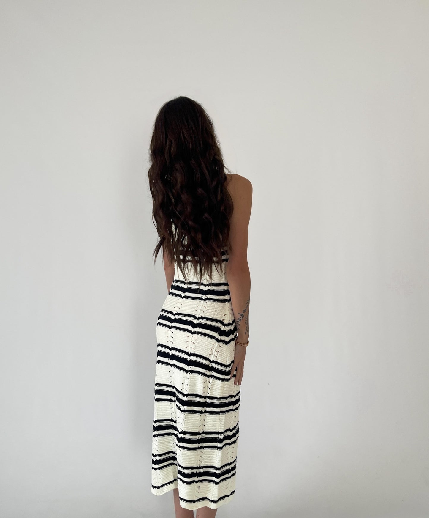 Coastal Stripes Knit Dress