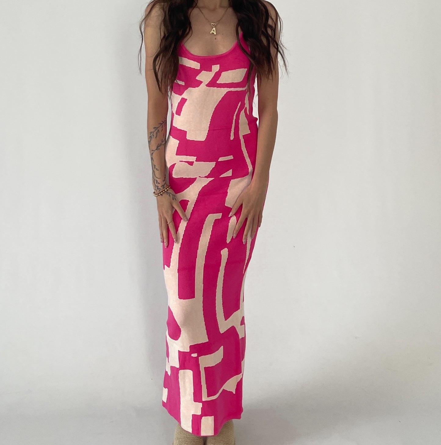 Pop Art Muse Knit Dress