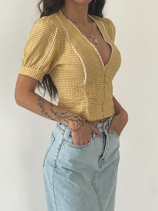 Honey Butter Blouse